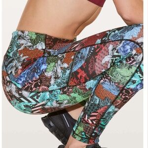 Lululemon Speed Up Tight *Full-On Luxtreme 28" Zen Clash Multi Size 10